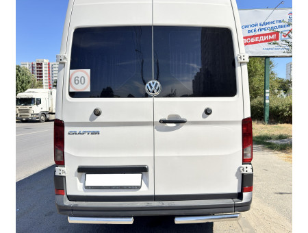 Защита заднего бампера d60 VWC.17.13-1 Защита заднего бампера d60 VWC.17.13-1